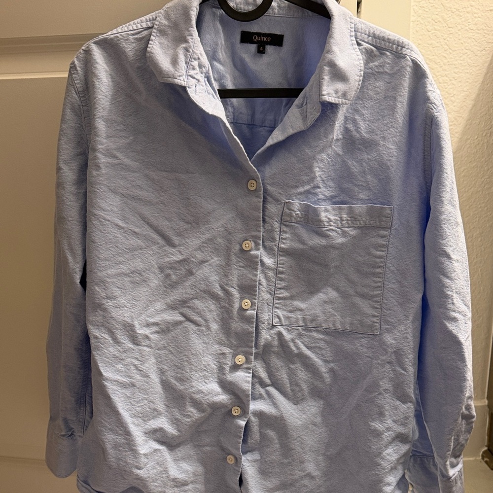 Quince Oxford Relax Pale Blue